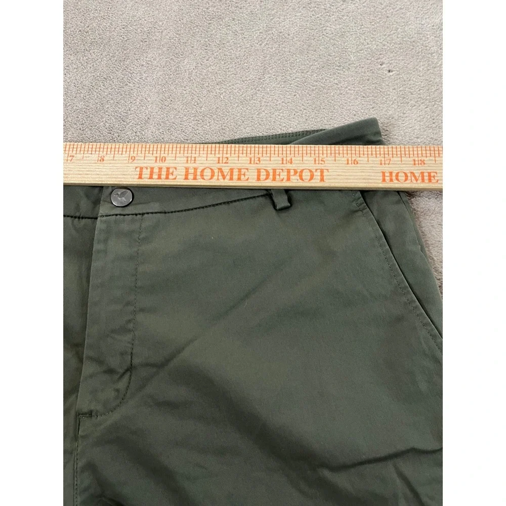 Birddogs Boomstick Chino Pants Men's 34x32 Green Lined Performance Stretch EUC